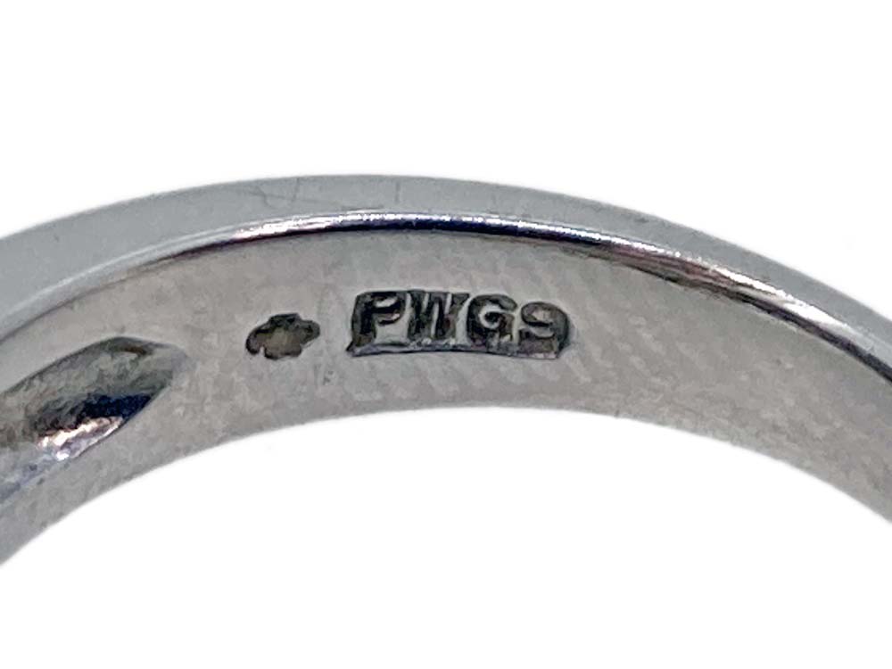 珍しい刻印ですが9金です！PWG9刻印のジュエリーも高価買取！！【大阪  